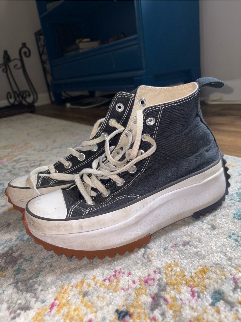 Converse Run Star Hike Platform Canvas sneakers